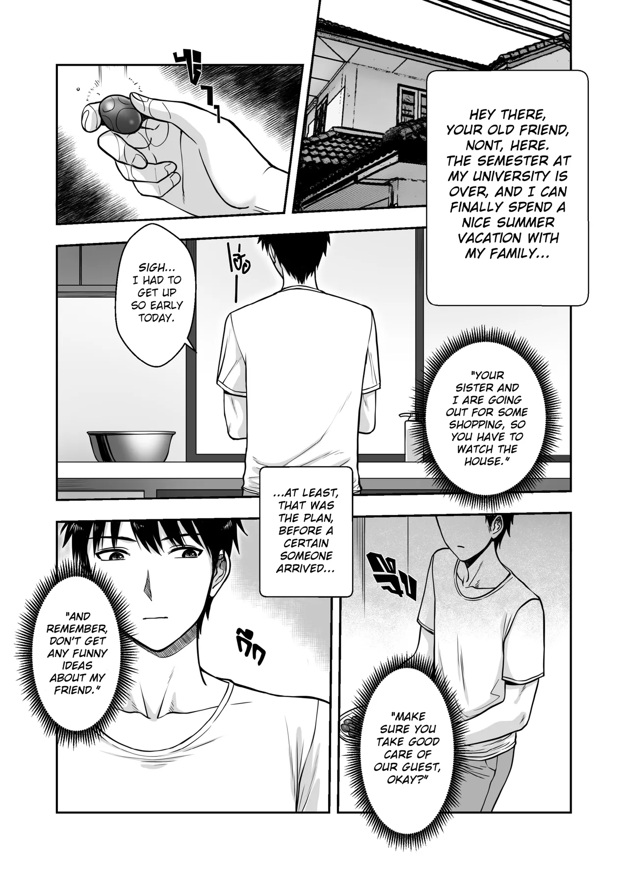 Hentai Manga Comic-My Mother's Friend-Read-3